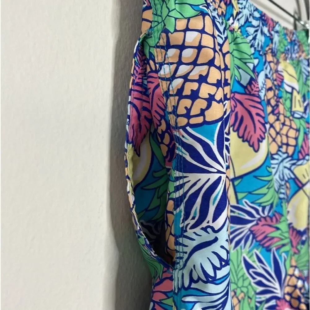 VINEYARD‎ VINES TROPICAL PRINT  MENS  SWIM TRUNKS   SIZE M
